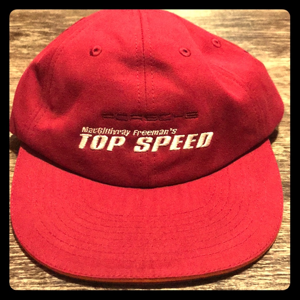 🔥Authentic Porsche Mobil 1  flat bill hat.